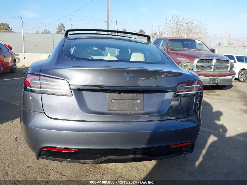 2022 Tesla Model S Dual Motor All-Wheel Drive VIN: 5YJSA1E50NF482719 Lot: 41085806