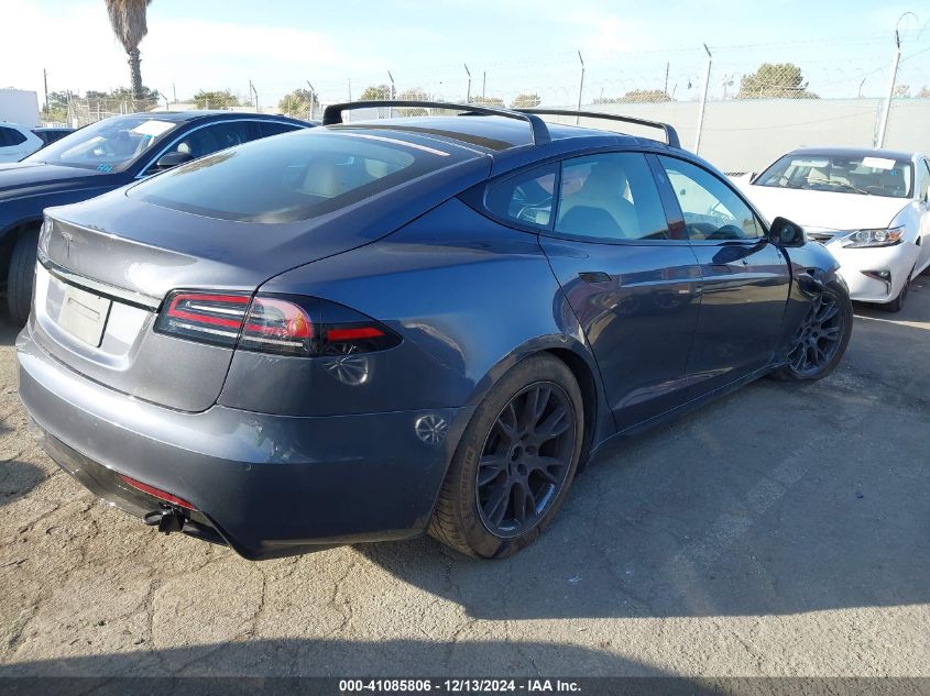 2022 Tesla Model S Dual Motor All-Wheel Drive VIN: 5YJSA1E50NF482719 Lot: 41085806