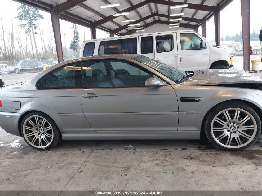 2003 BMW M3 VIN: WBSBL93463JR22573 Lot: 41085939