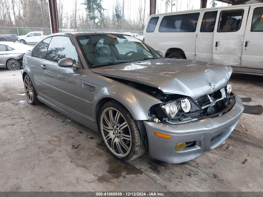 2003 BMW M3 VIN: WBSBL93463JR22573 Lot: 41085939