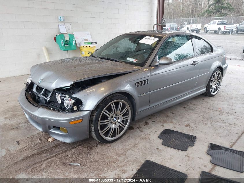 2003 BMW M3 VIN: WBSBL93463JR22573 Lot: 41085939