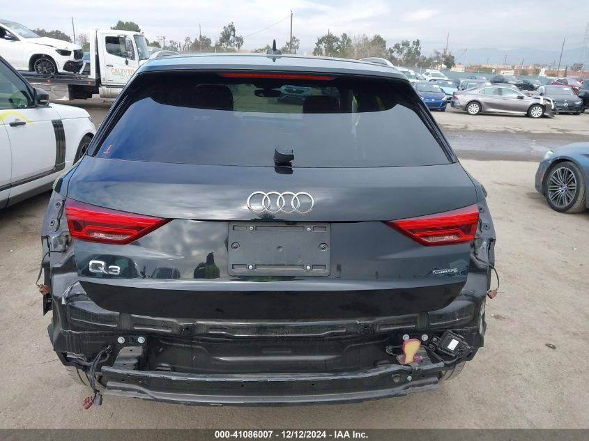 2022 Audi Q3 Premium Plus 45 Tfsi S Line Quattro Tiptronic VIN: WA1EECF31N1049925 Lot: 41086007