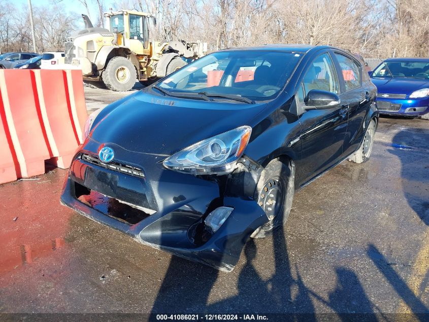 2015 Toyota Prius C VIN: JTDKDTB39F1105239 Lot: 41086021