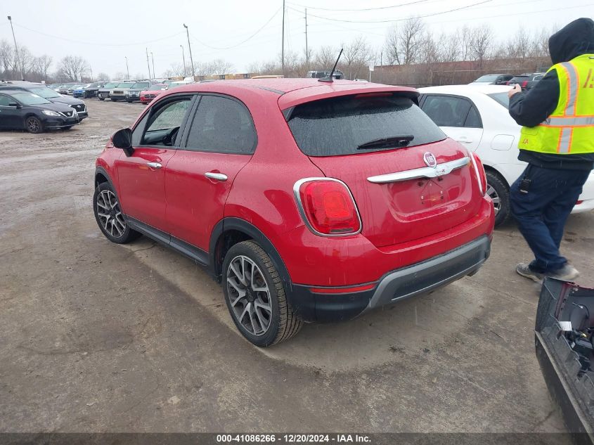 2016 Fiat 500X Trekking Plus VIN: ZFBCFXET3GP492938 Lot: 41086266