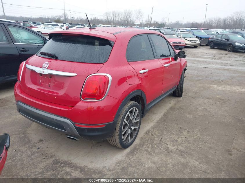 2016 Fiat 500X Trekking Plus VIN: ZFBCFXET3GP492938 Lot: 41086266