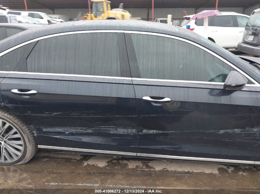 2019 Audi A8 L 55 VIN: WAU8DAF82KN004676 Lot: 41086272