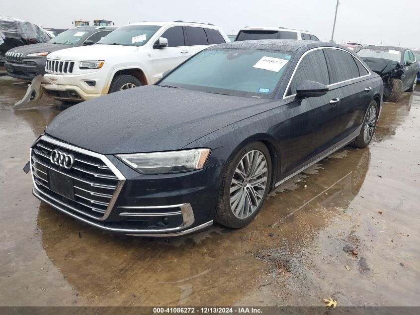 2019 Audi A8 L 55 VIN: WAU8DAF82KN004676 Lot: 41086272