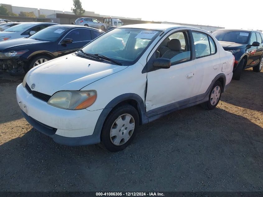 2000 Toyota Echo VIN: JTDBT1236Y0062222 Lot: 41086305