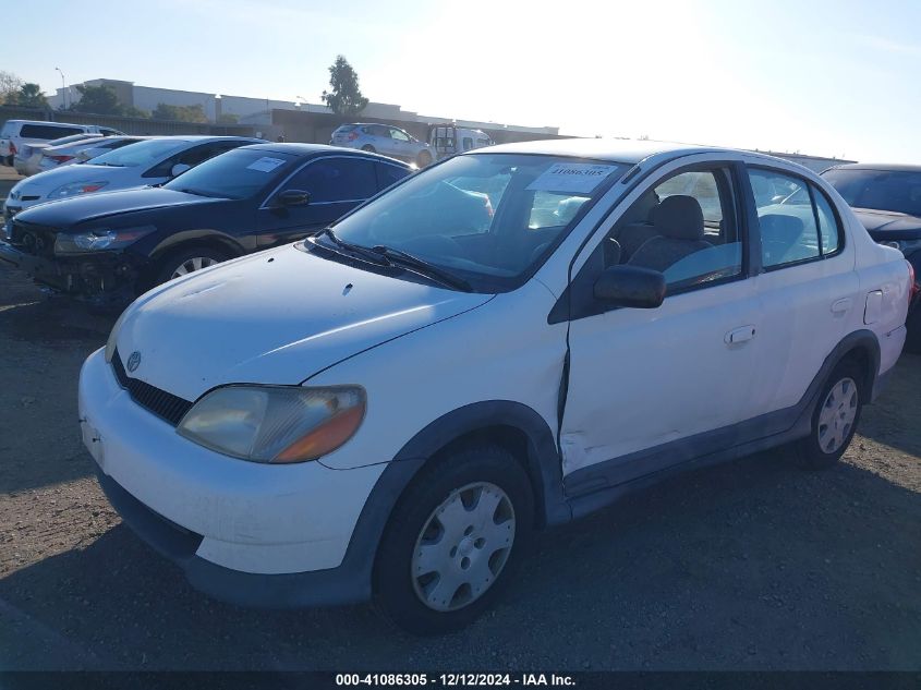 2000 Toyota Echo VIN: JTDBT1236Y0062222 Lot: 41086305