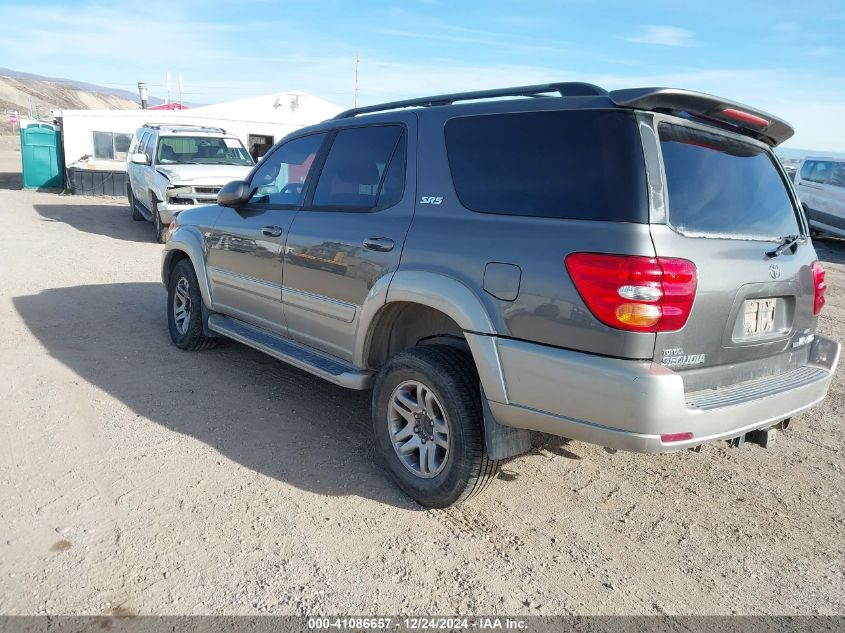 2004 Toyota Sequoia Sr5 V8 VIN: 5TDBT44A94S214093 Lot: 41086657