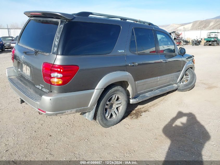 2004 Toyota Sequoia Sr5 V8 VIN: 5TDBT44A94S214093 Lot: 41086657