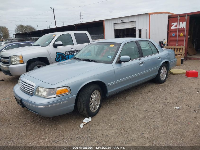 2003 Ford Crown Victoria Lx VIN: 2FAFP74W63X172154 Lot: 41086964