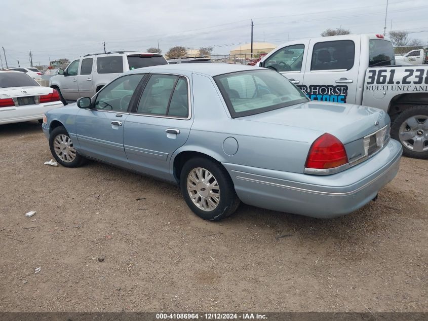 2003 Ford Crown Victoria Lx VIN: 2FAFP74W63X172154 Lot: 41086964