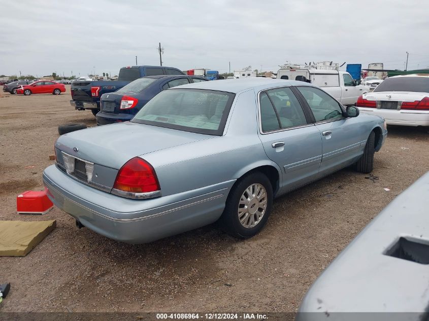 2003 Ford Crown Victoria Lx VIN: 2FAFP74W63X172154 Lot: 41086964