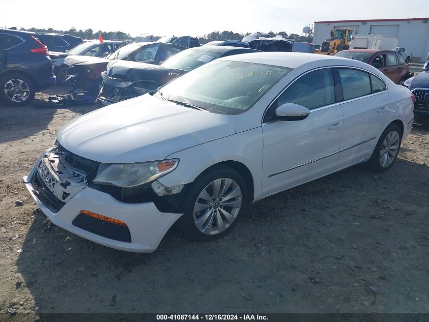 2012 Volkswagen Cc Sport VIN: WVWMN7AN0CE509759 Lot: 41087144