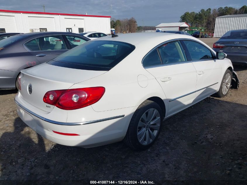 2012 Volkswagen Cc Sport VIN: WVWMN7AN0CE509759 Lot: 41087144