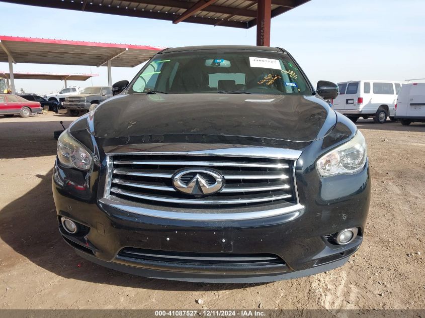 2013 Infiniti Jx35 VIN: 5N1AL0MMXDC309547 Lot: 41087527