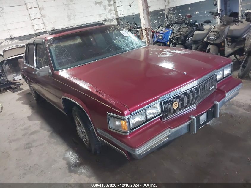 1986 Cadillac Deville Fleetwood VIN: 1G6CD6983G4259438 Lot: 41087820