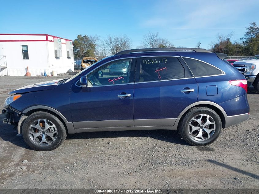 2010 Hyundai Veracruz Limited VIN: KM8NU4CC6AU100620 Lot: 41088117