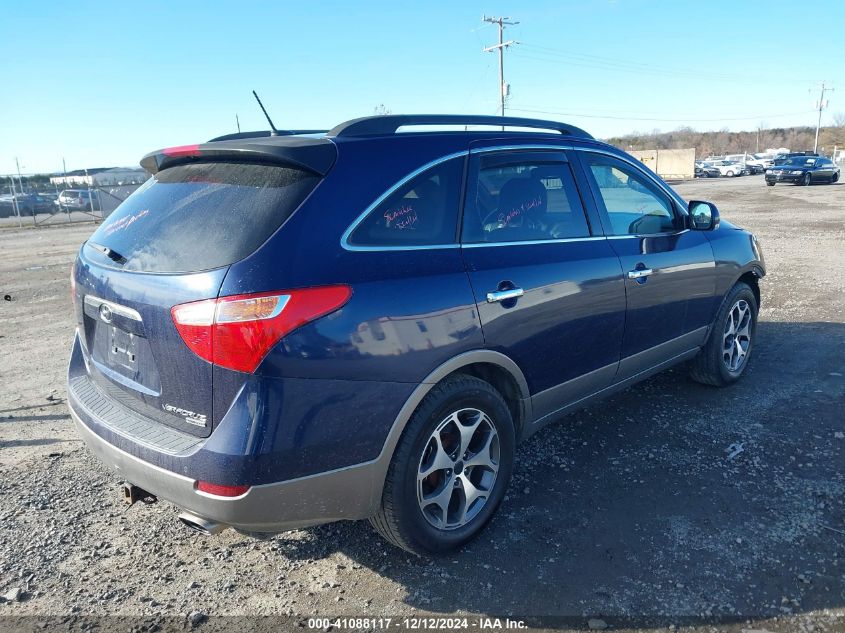 2010 Hyundai Veracruz Limited VIN: KM8NU4CC6AU100620 Lot: 41088117