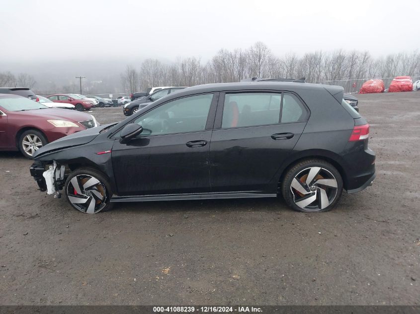 2024 Volkswagen Golf Gti 2.0T S VIN: WVWGA7CD7RW221656 Lot: 41088239