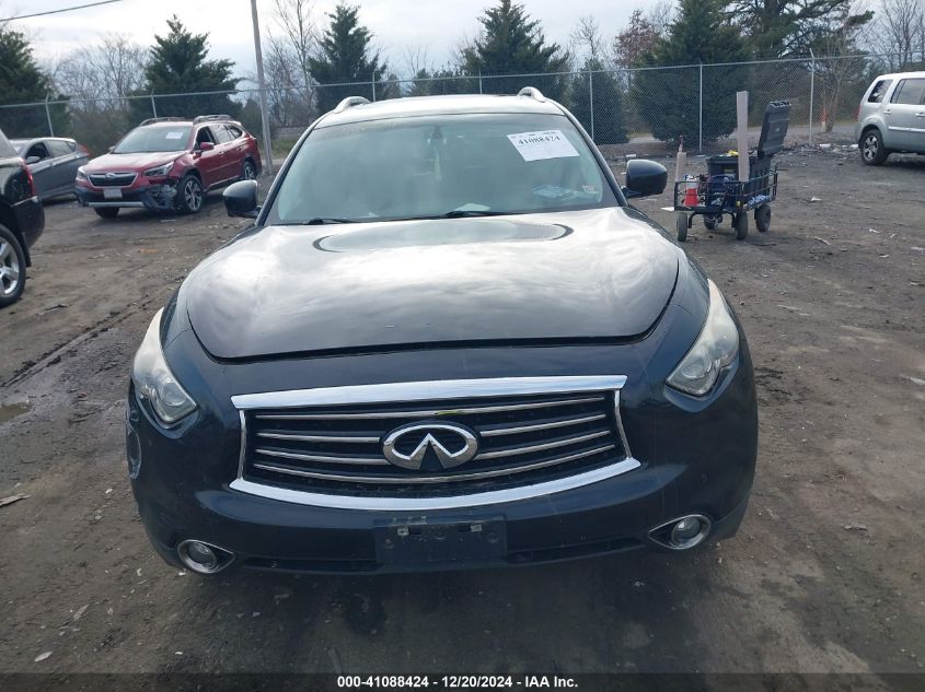 2012 Infiniti Fx35 VIN: JN8AS1MW7CM154404 Lot: 41088424