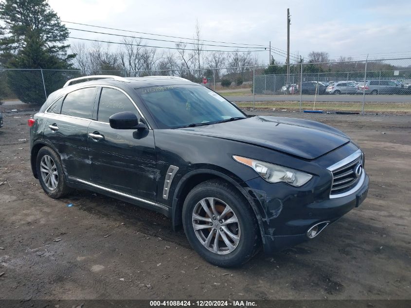 2012 Infiniti Fx35 VIN: JN8AS1MW7CM154404 Lot: 41088424