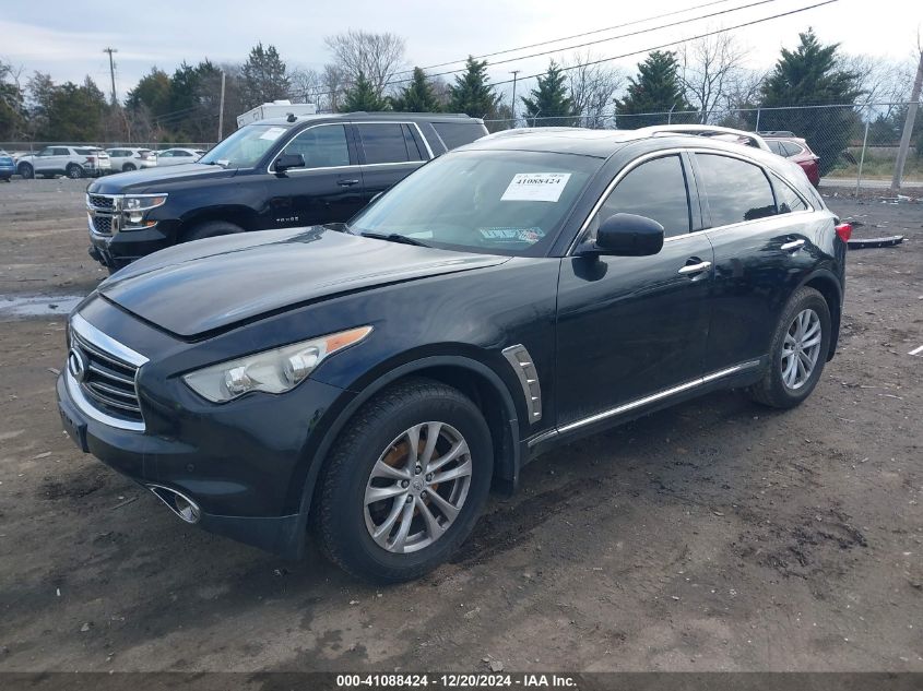 2012 Infiniti Fx35 VIN: JN8AS1MW7CM154404 Lot: 41088424