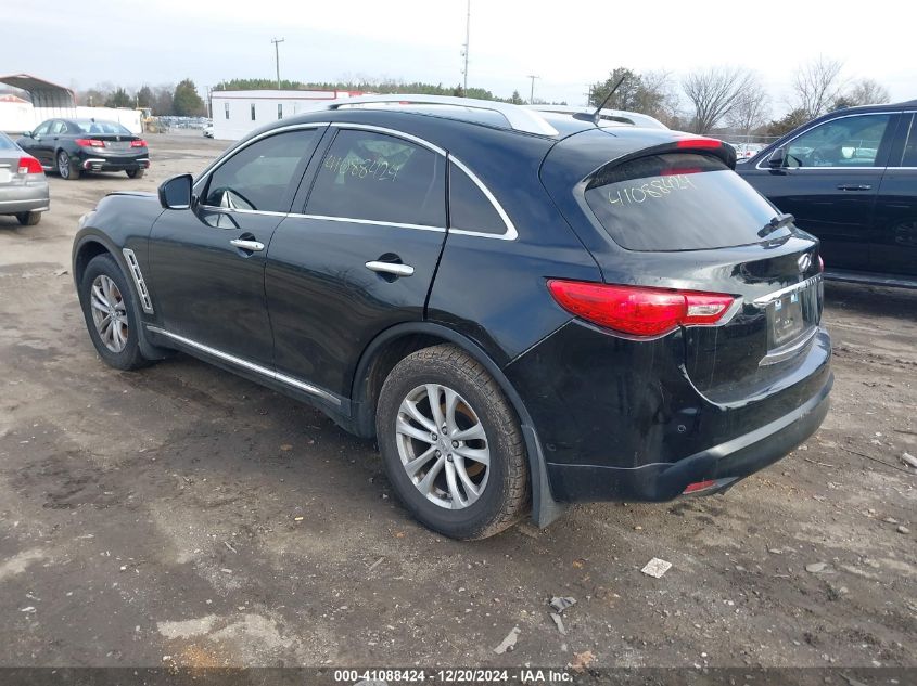 2012 Infiniti Fx35 VIN: JN8AS1MW7CM154404 Lot: 41088424