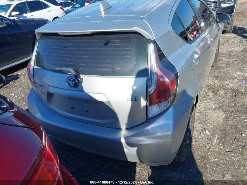 2015 Toyota Prius C One VIN: JTDKDTB3XF1576428 Lot: 41088479