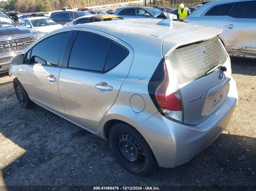 2015 Toyota Prius C One VIN: JTDKDTB3XF1576428 Lot: 41088479