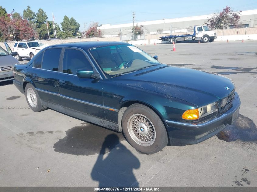 1995 BMW 740 I Automatic VIN: WBAGF6322SDH07433 Lot: 41088776