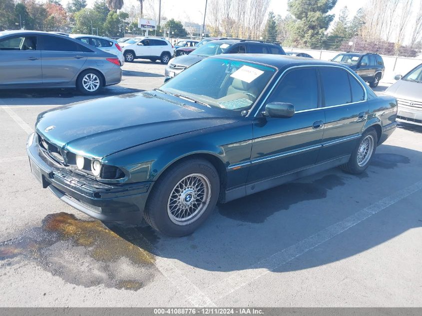 1995 BMW 740 I Automatic VIN: WBAGF6322SDH07433 Lot: 41088776