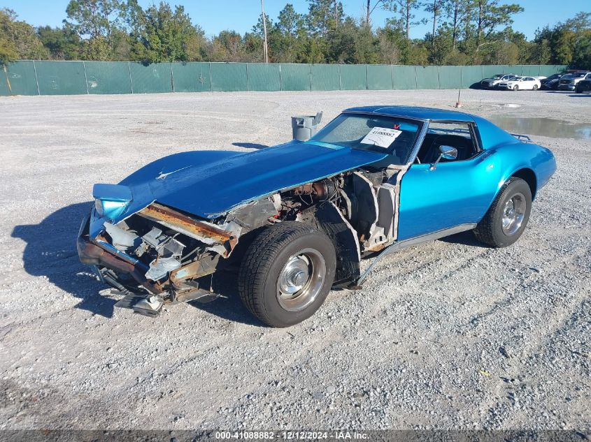 1974 Chevrolet Corvette VIN: 1Z37J4S417106 Lot: 41088882