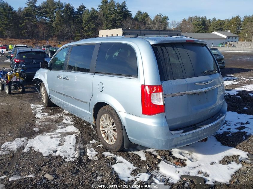 2012 Chrysler Town & Country Limited VIN: 2C4RC1GG8CR377144 Lot: 41088931