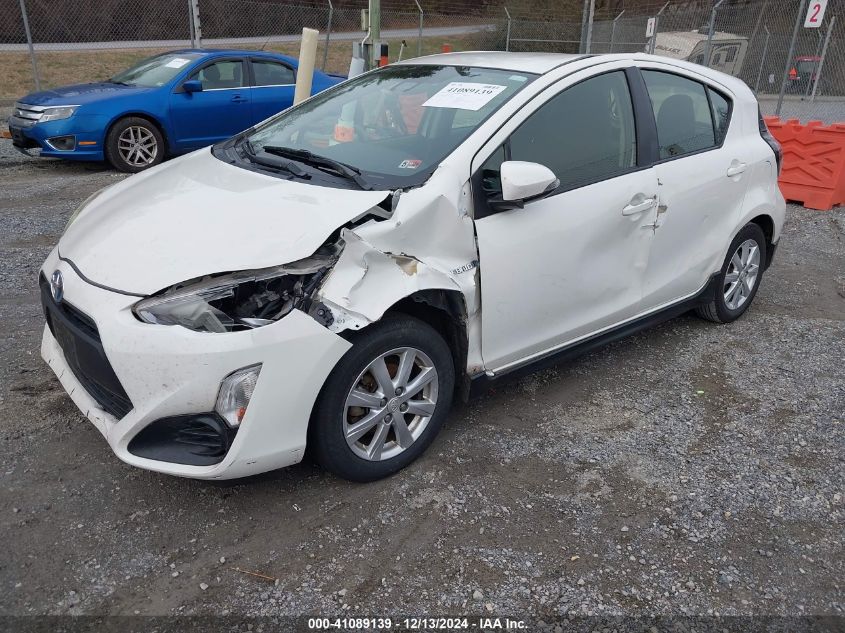 2017 Toyota Prius C Three VIN: JTDKDTB3XH1591854 Lot: 41089139