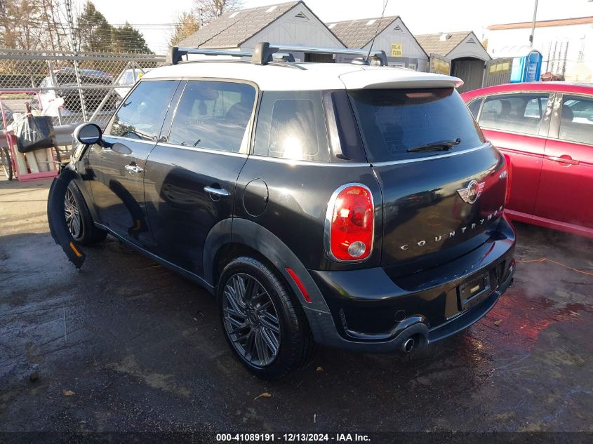 2014 Mini Countryman Cooper S VIN: WMWZC3C58EWP25046 Lot: 41089191