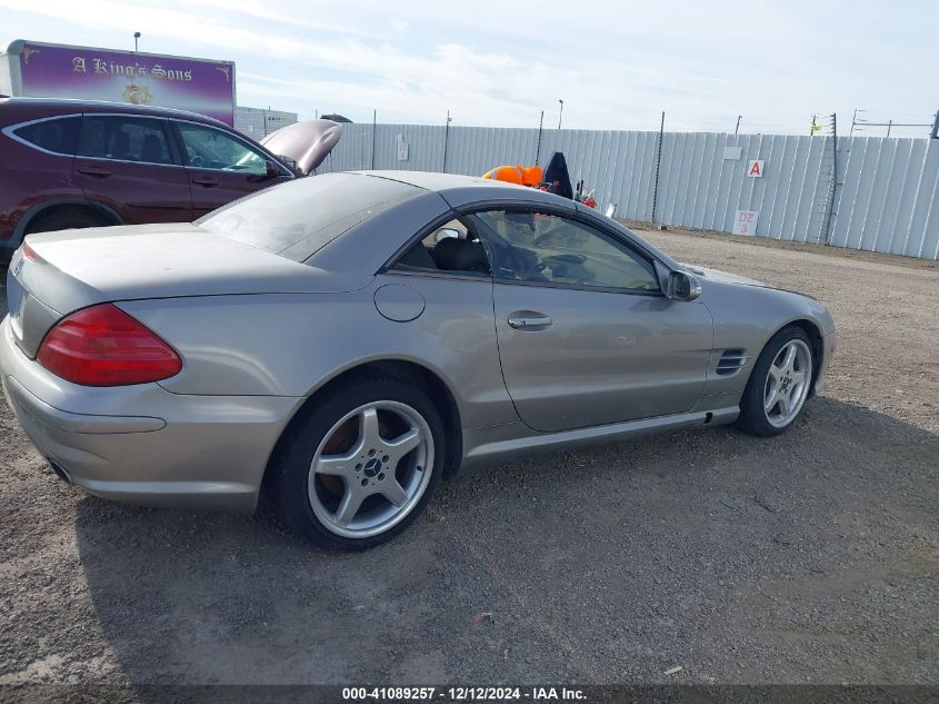 2003 Mercedes-Benz Sl 500 VIN: WDBSK75F93F043485 Lot: 41089257