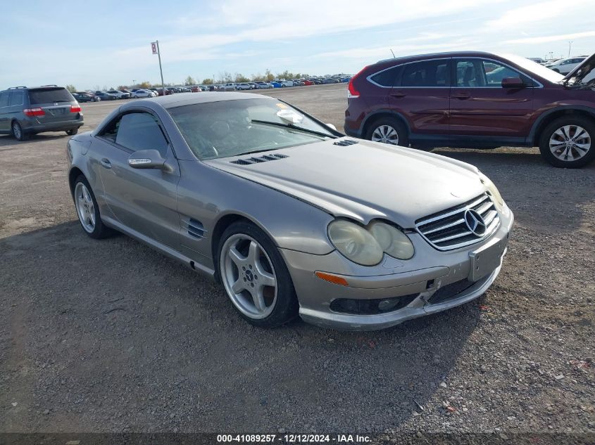 2003 Mercedes-Benz Sl 500 VIN: WDBSK75F93F043485 Lot: 41089257