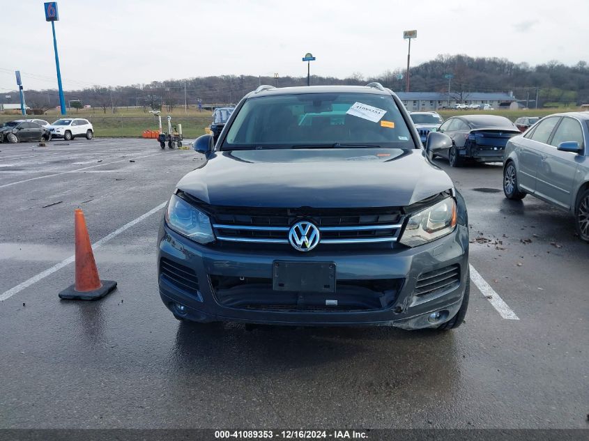 2012 Volkswagen Touareg Vr6 Lux VIN: WVGEF9BP1CD008670 Lot: 41089353