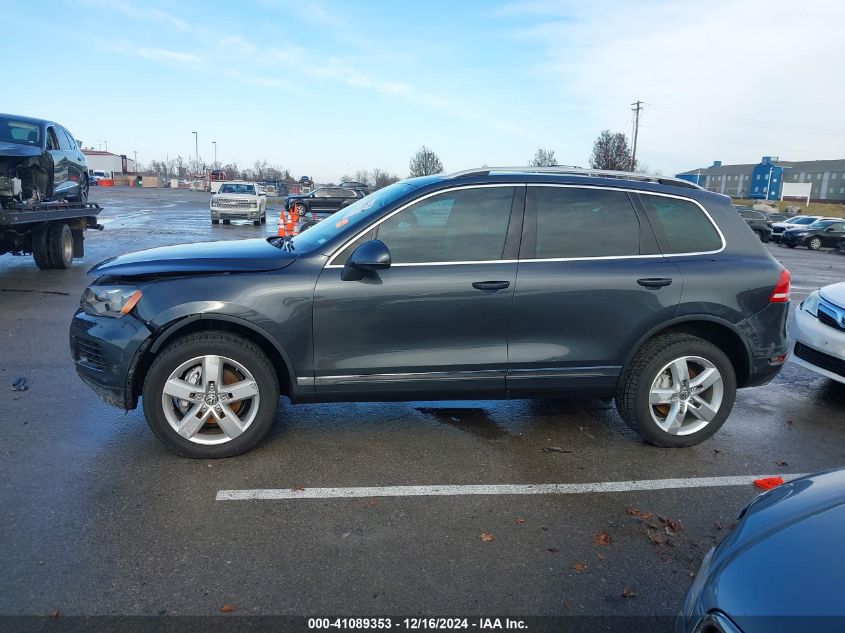 2012 Volkswagen Touareg Vr6 Lux VIN: WVGEF9BP1CD008670 Lot: 41089353