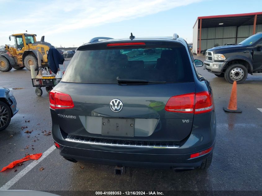 2012 Volkswagen Touareg Vr6 Lux VIN: WVGEF9BP1CD008670 Lot: 41089353