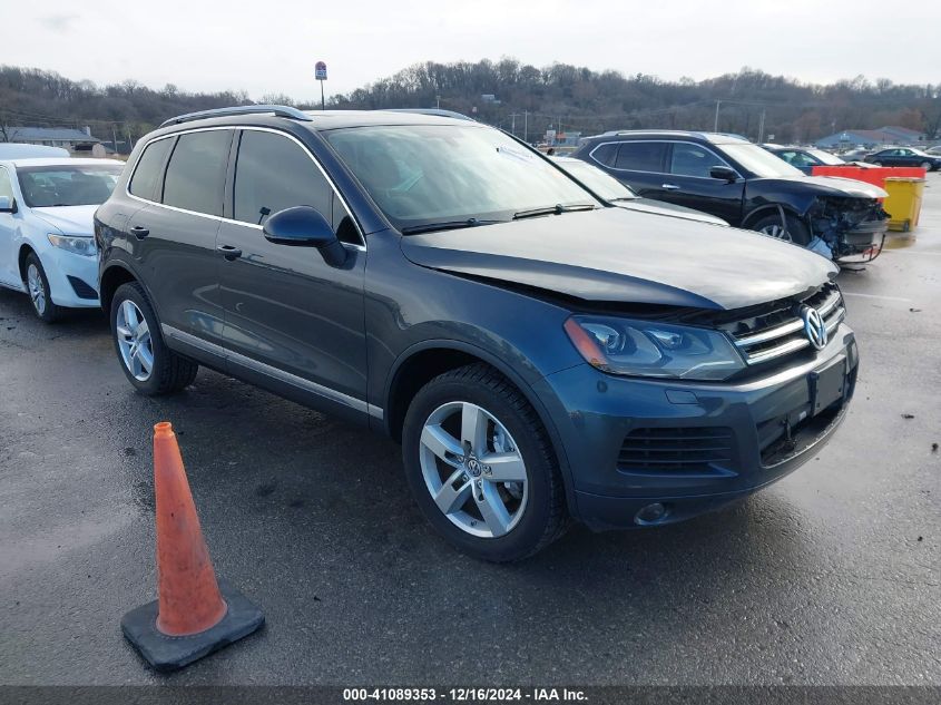 2012 Volkswagen Touareg Vr6 Lux VIN: WVGEF9BP1CD008670 Lot: 41089353