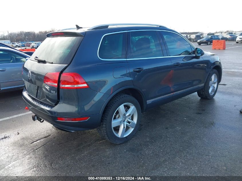 2012 Volkswagen Touareg Vr6 Lux VIN: WVGEF9BP1CD008670 Lot: 41089353