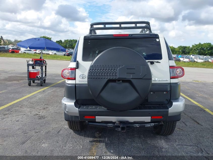 2014 Toyota Fj Cruiser VIN: JTEBU4BF5EK206623 Lot: 41089477