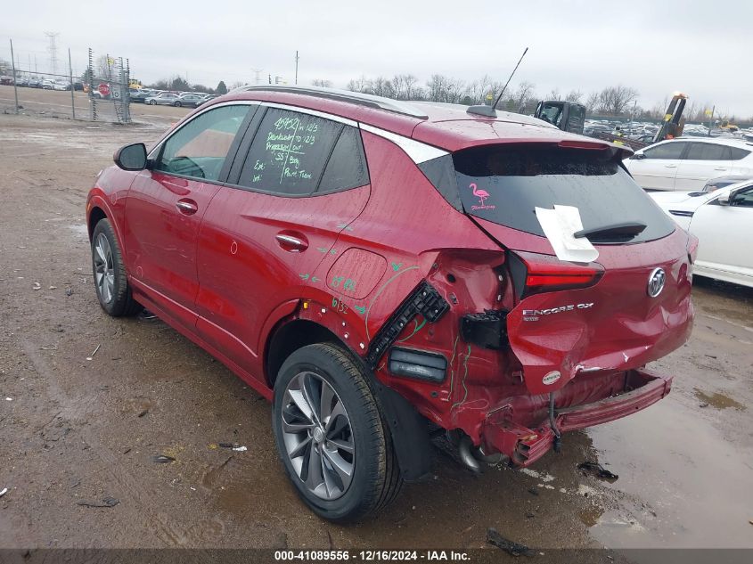 2020 Buick Encore Gx Awd Preferred VIN: KL4MMCSLXLB112399 Lot: 41089556