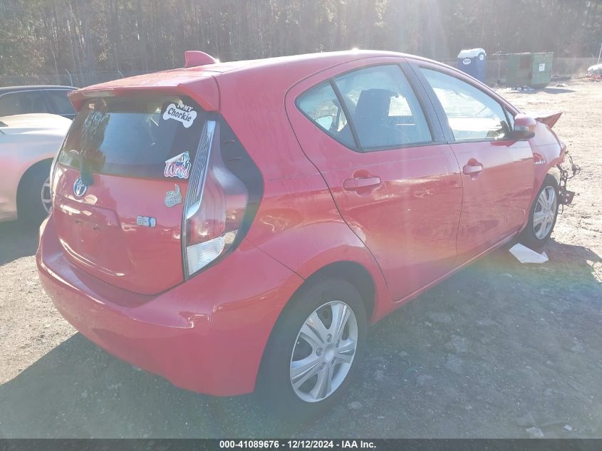 2015 Toyota Prius C One VIN: JTDKDTB3XF1094588 Lot: 41089676