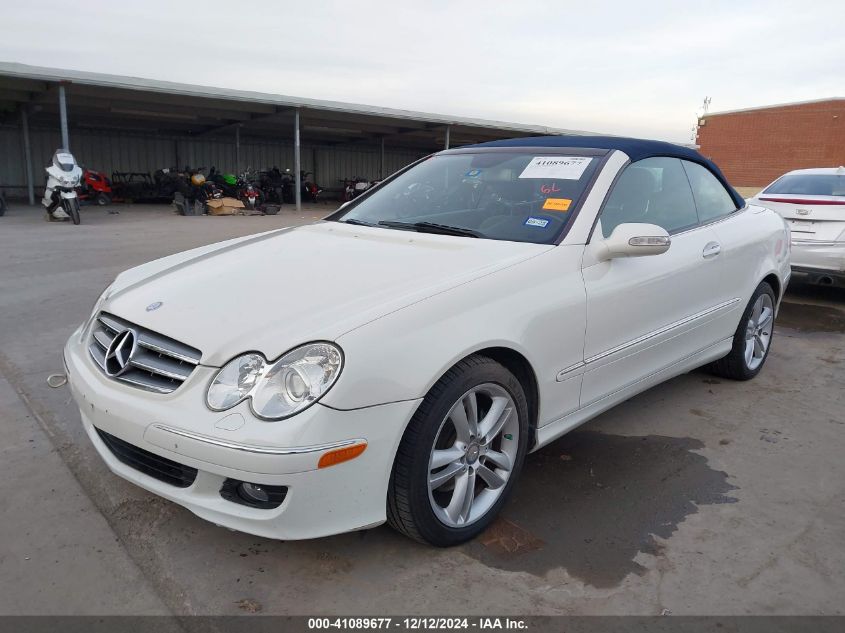 2008 Mercedes-Benz Clk 350 VIN: WDBTK56FX8T093098 Lot: 41089677