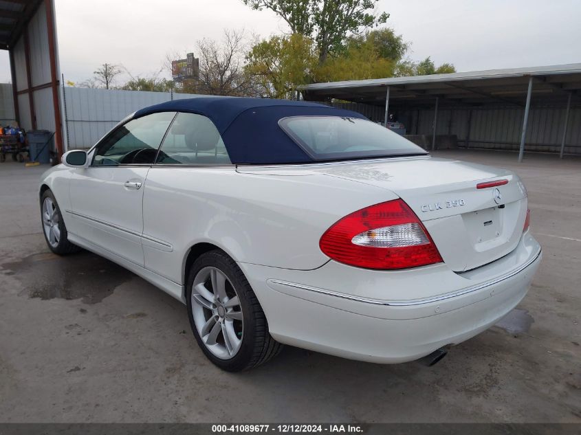 2008 Mercedes-Benz Clk 350 VIN: WDBTK56FX8T093098 Lot: 41089677