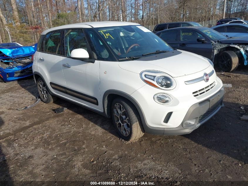 2014 Fiat 500L Trekking VIN: ZFBCFADH7EZ020138 Lot: 41089888